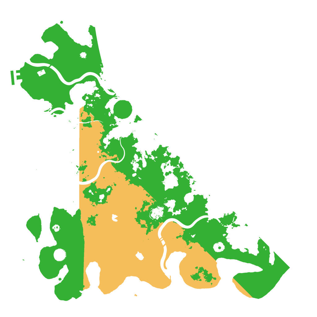 Biome Rust Map: Procedural Map, Size: 4500, Seed: 112882606