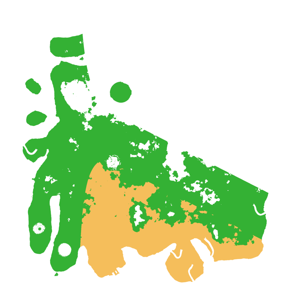 Biome Rust Map: Procedural Map, Size: 4000, Seed: 88382