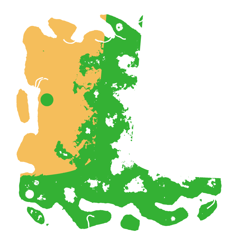 Biome Rust Map: Procedural Map, Size: 5000, Seed: 20230303