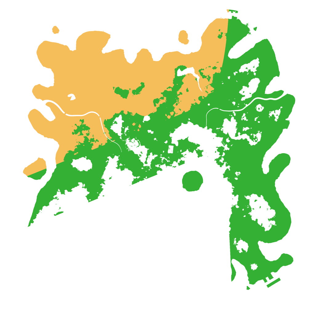 Biome Rust Map: Procedural Map, Size: 4250, Seed: 41137017