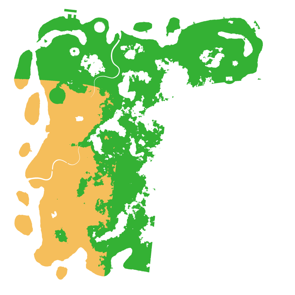 Biome Rust Map: Procedural Map, Size: 4800, Seed: 680690661