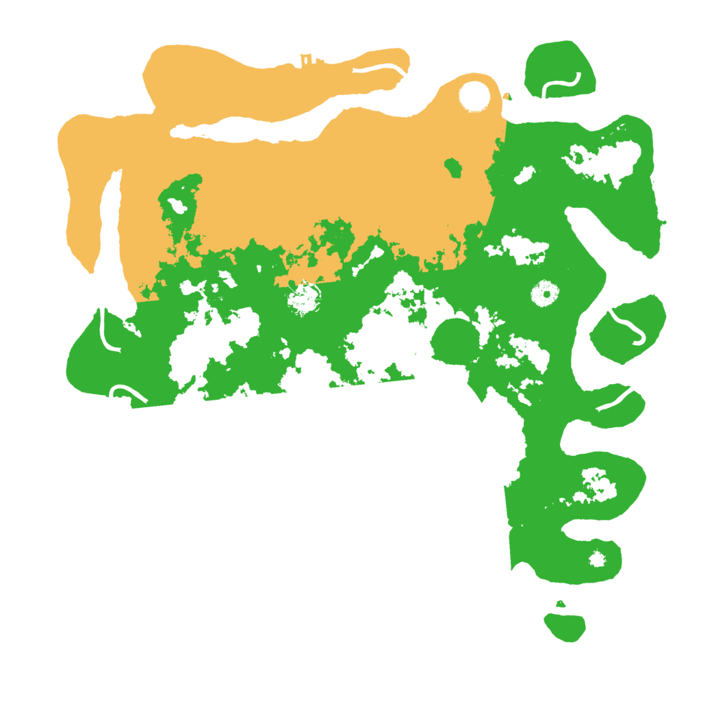 Biome Rust Map: Procedural Map, Size: 4000, Seed: 154523