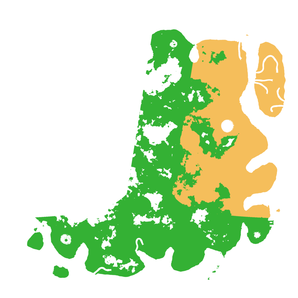 Biome Rust Map: Procedural Map, Size: 4250, Seed: 390386361