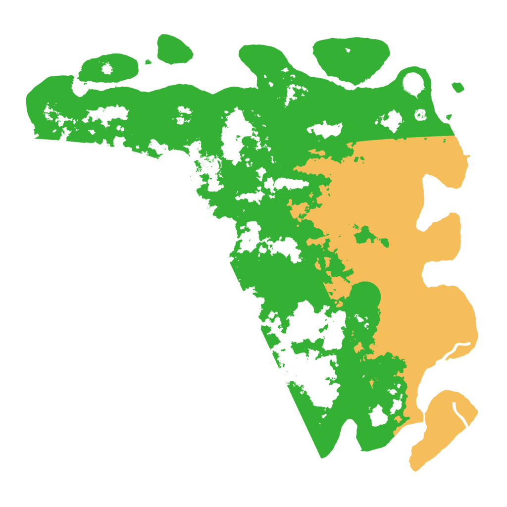 Biome Rust Map: Procedural Map, Size: 4300, Seed: 444749