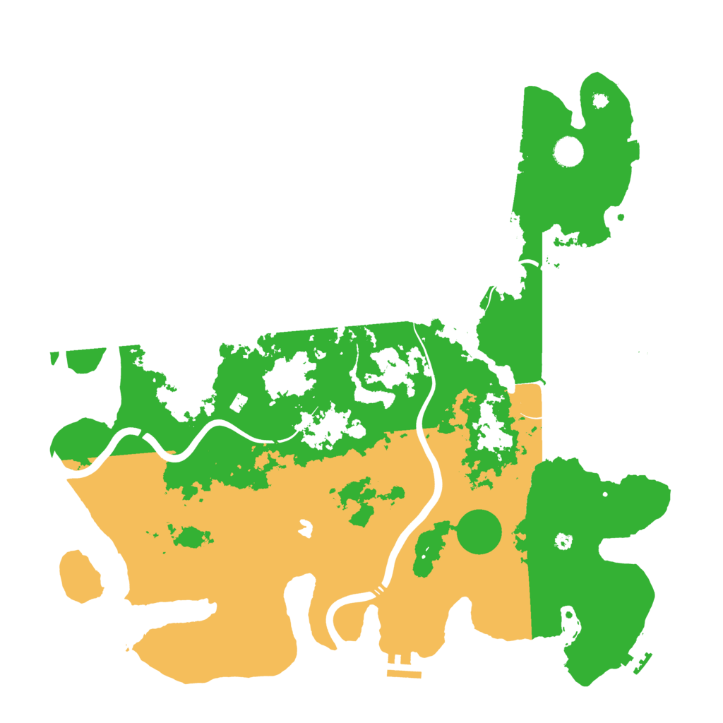 Biome Rust Map: Procedural Map, Size: 4250, Seed: 177875274