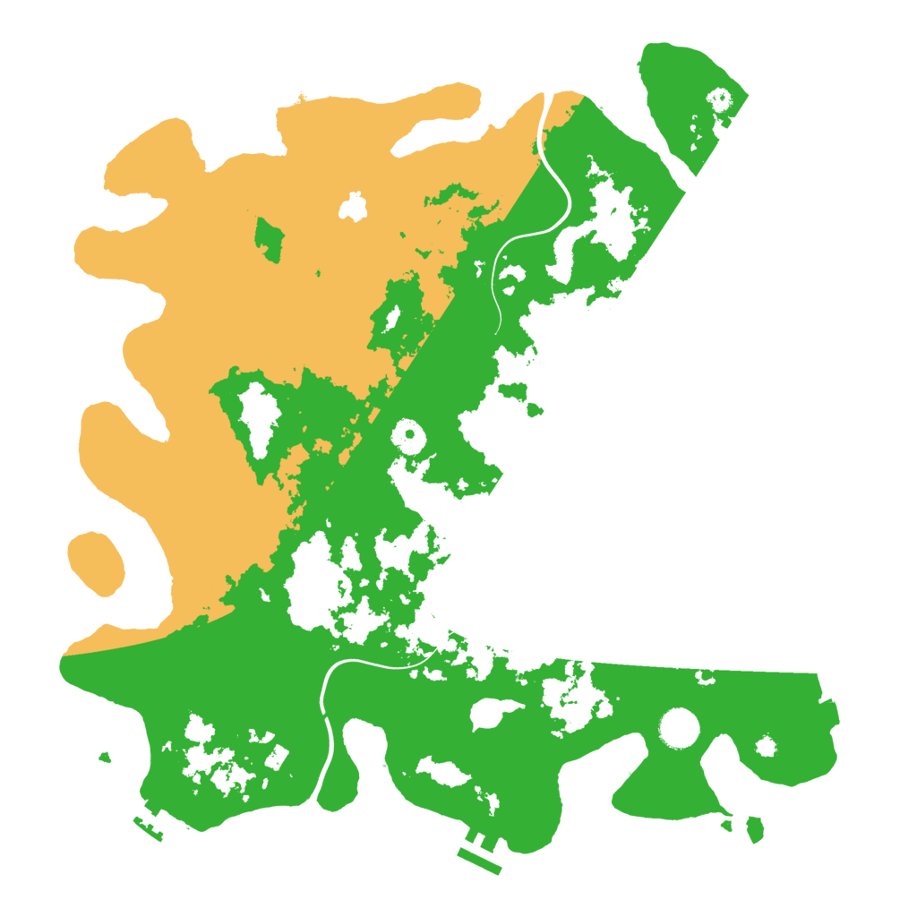 Biome Rust Map: Procedural Map, Size: 4000, Seed: 1802001574