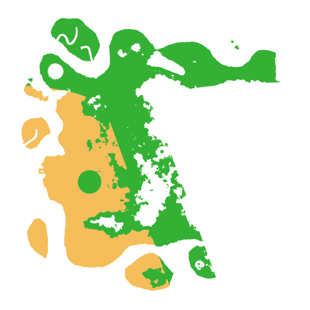 Biome Rust Map: Procedural Map, Size: 3500, Seed: 1970011531