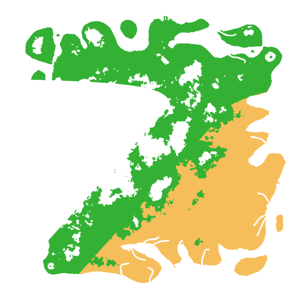 Biome Rust Map: Procedural Map, Size: 4500, Seed: 23256286