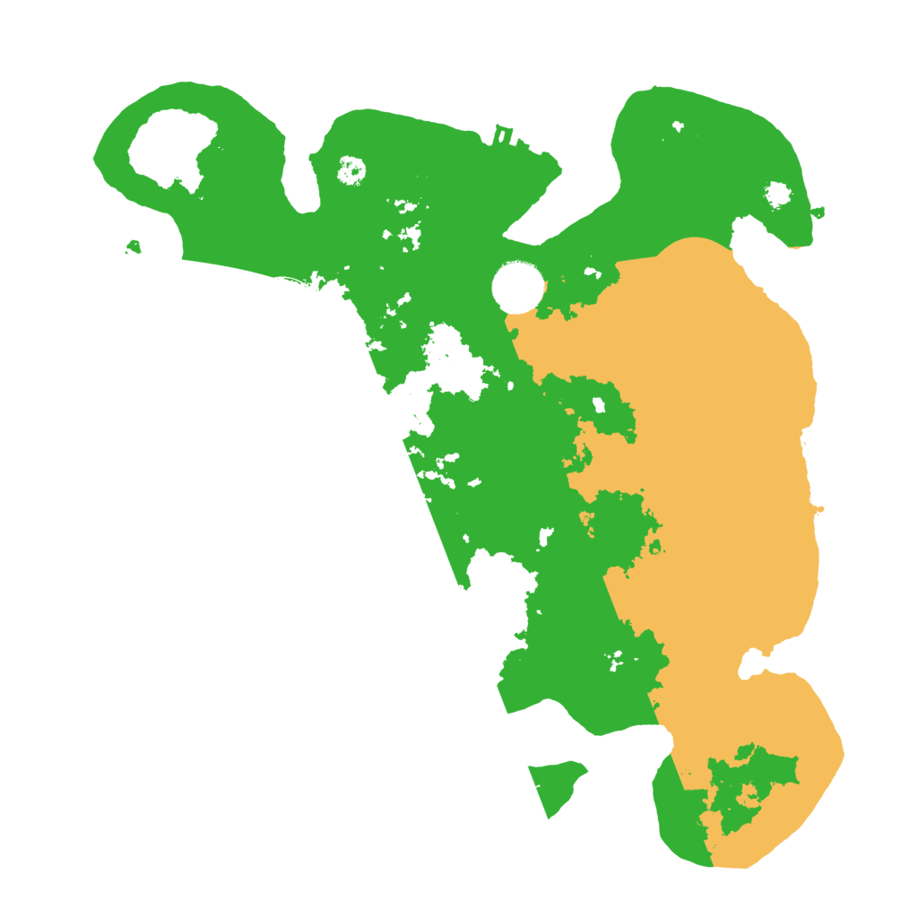 Biome Rust Map: Procedural Map, Size: 3250, Seed: 3223