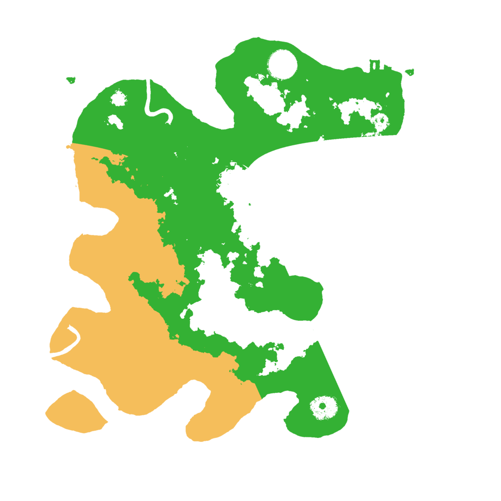 Biome Rust Map: Procedural Map, Size: 3000, Seed: 480