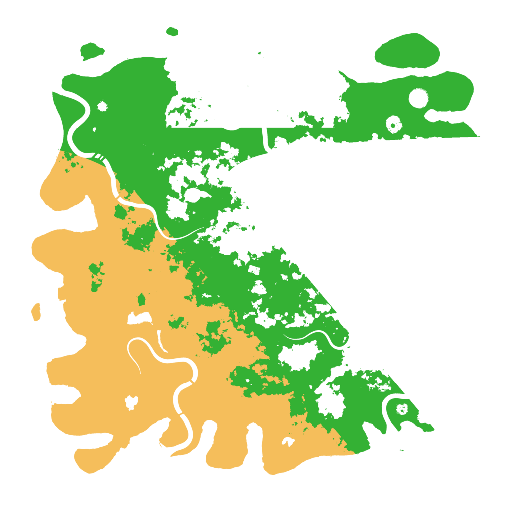Biome Rust Map: Procedural Map, Size: 4600, Seed: 826783738