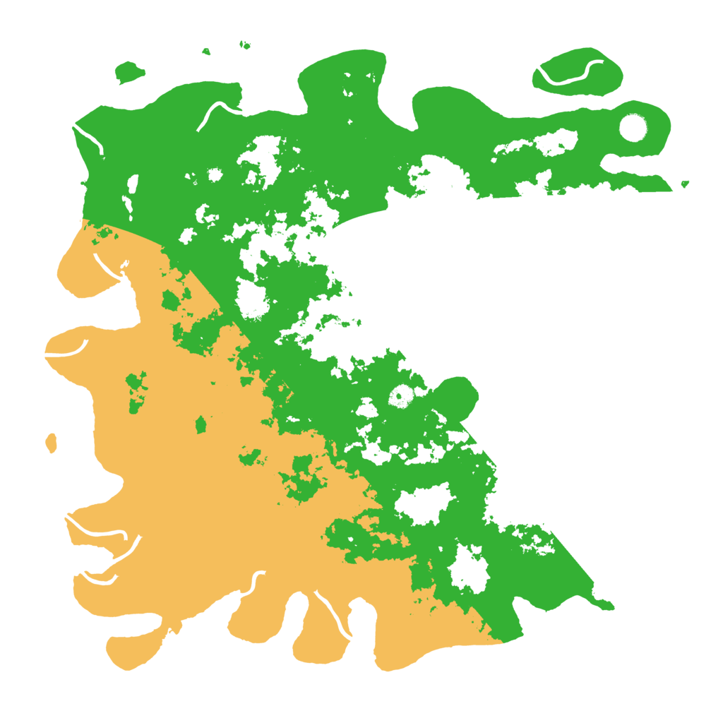 Biome Rust Map: Procedural Map, Size: 4600, Seed: 826783738