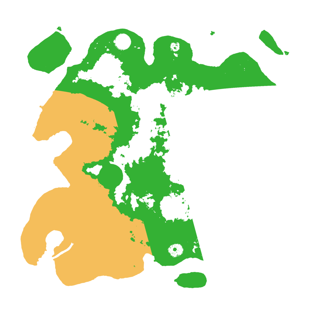 Biome Rust Map: Procedural Map, Size: 3500, Seed: 302926951