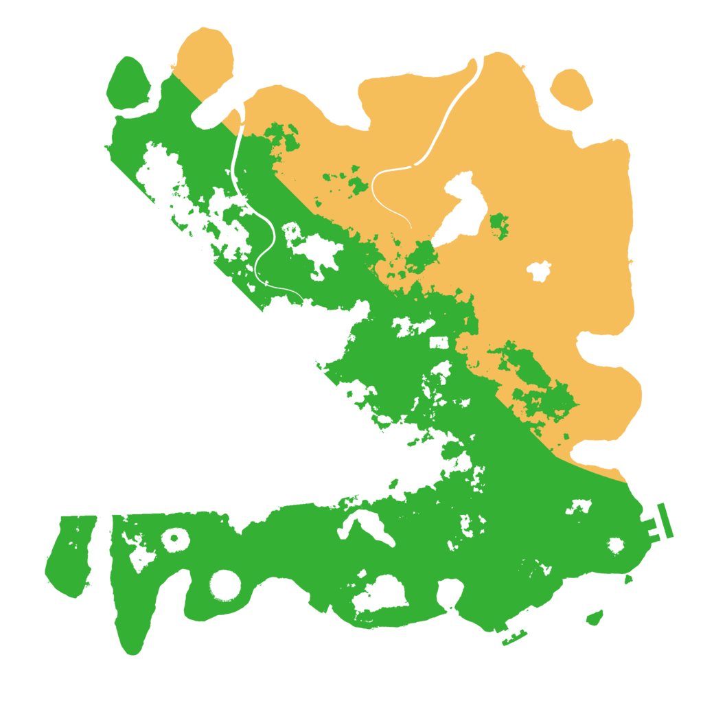 Biome Rust Map: Procedural Map, Size: 4000, Seed: 1212154338