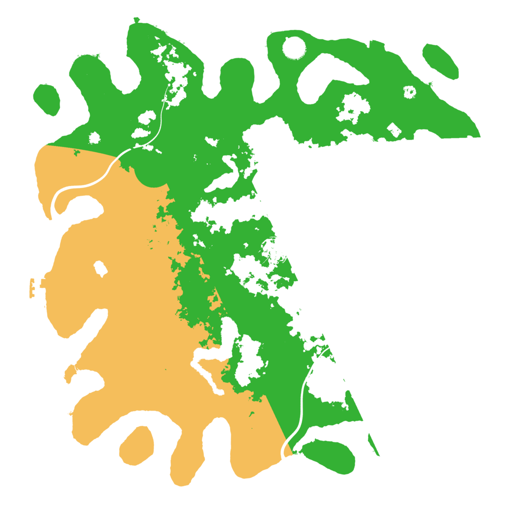 Biome Rust Map: Procedural Map, Size: 4000, Seed: 1468322043