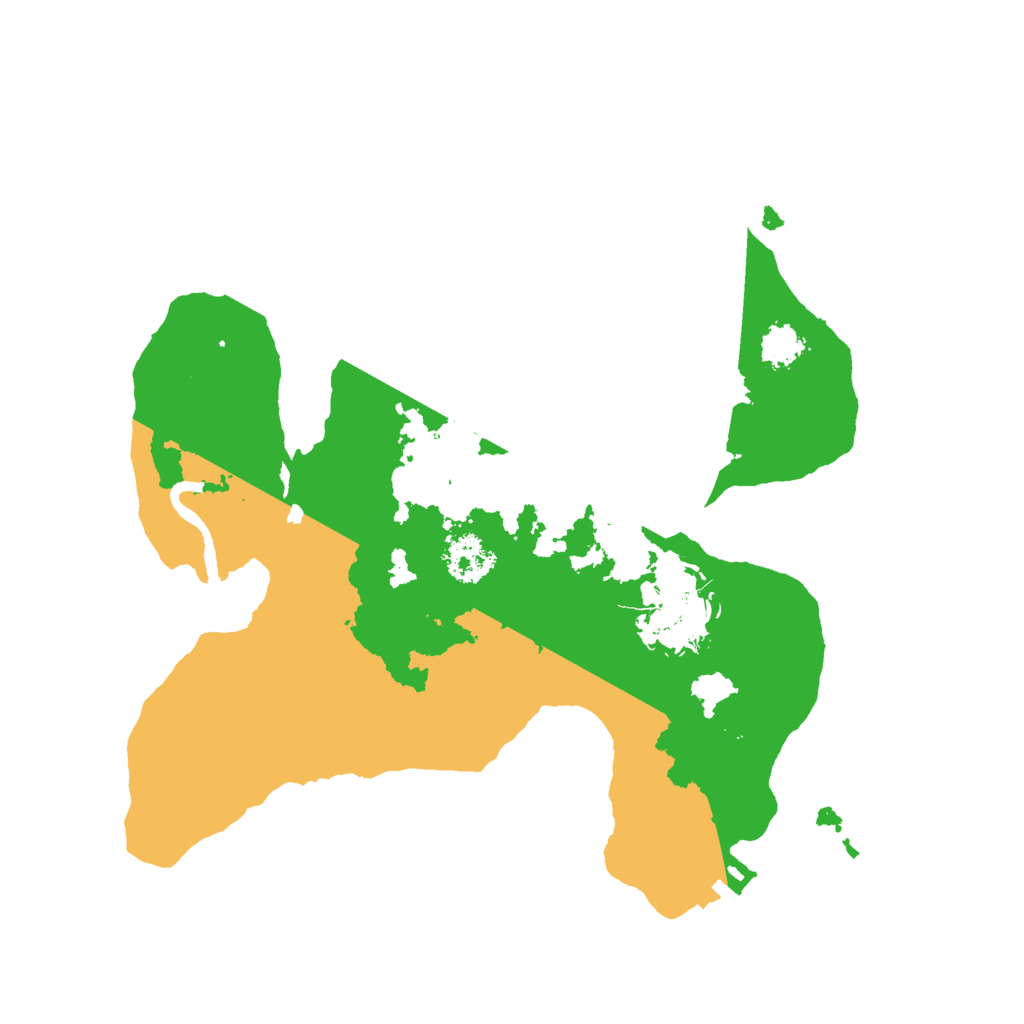 Biome Rust Map: Procedural Map, Size: 2200, Seed: 935384801