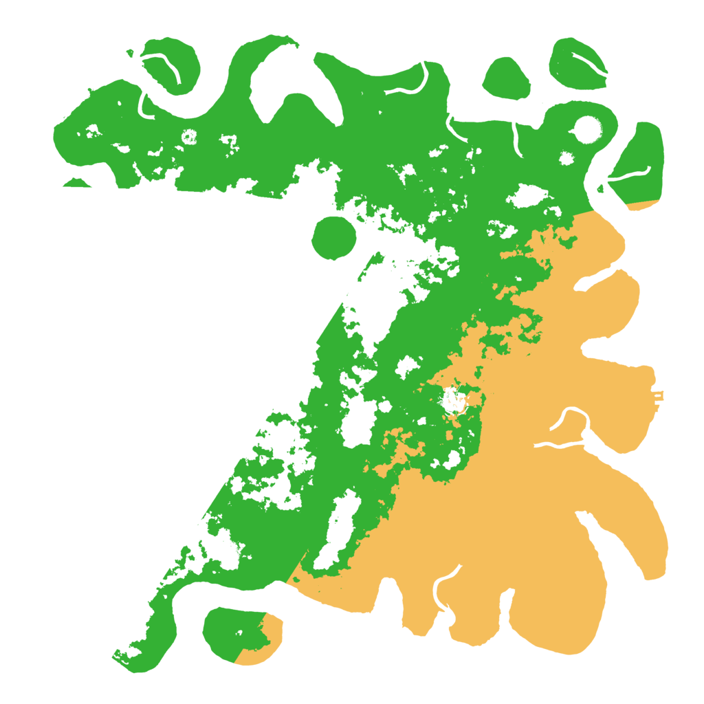 Biome Rust Map: Procedural Map, Size: 4500, Seed: 1152915620