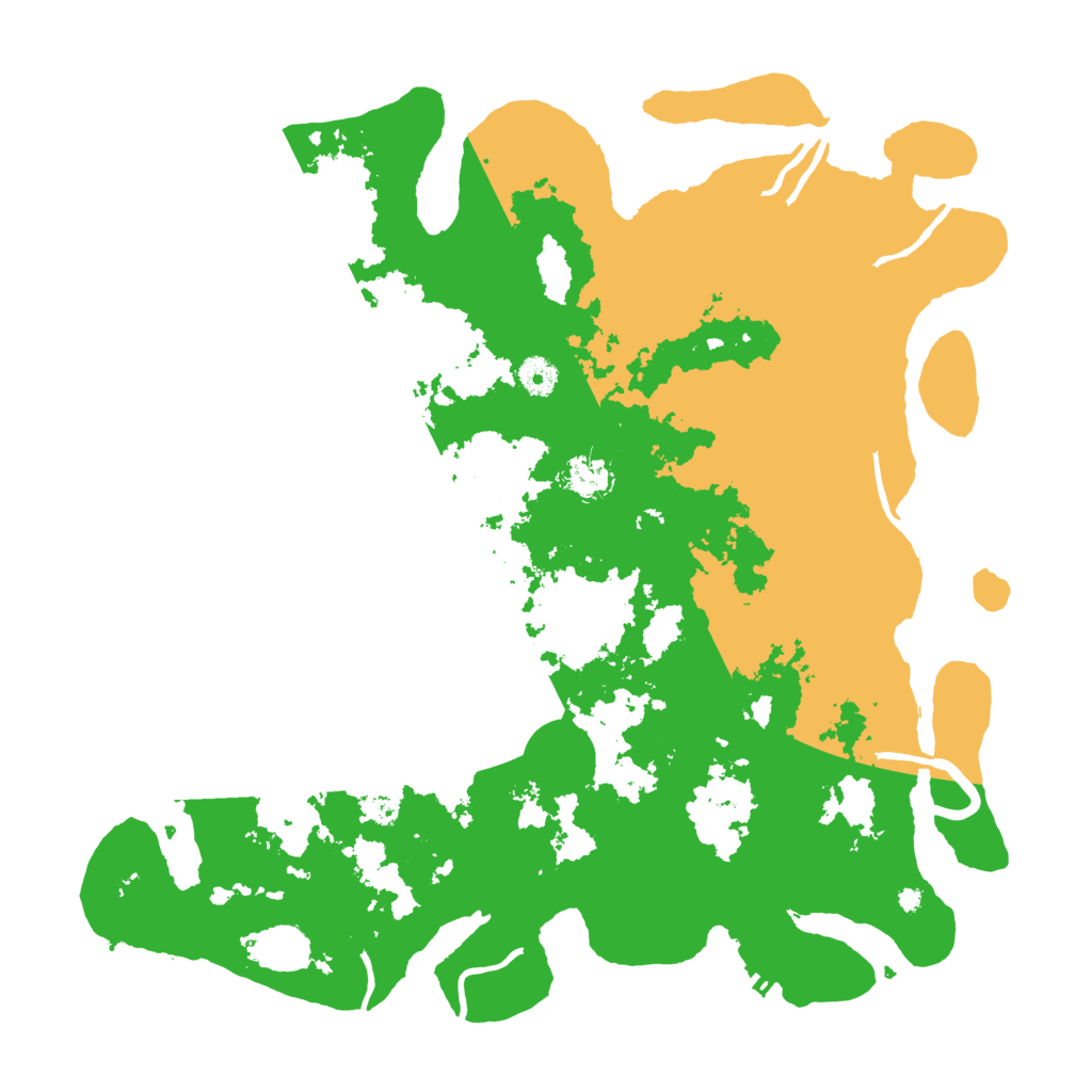 Biome Rust Map: Procedural Map, Size: 4250, Seed: 1376876561