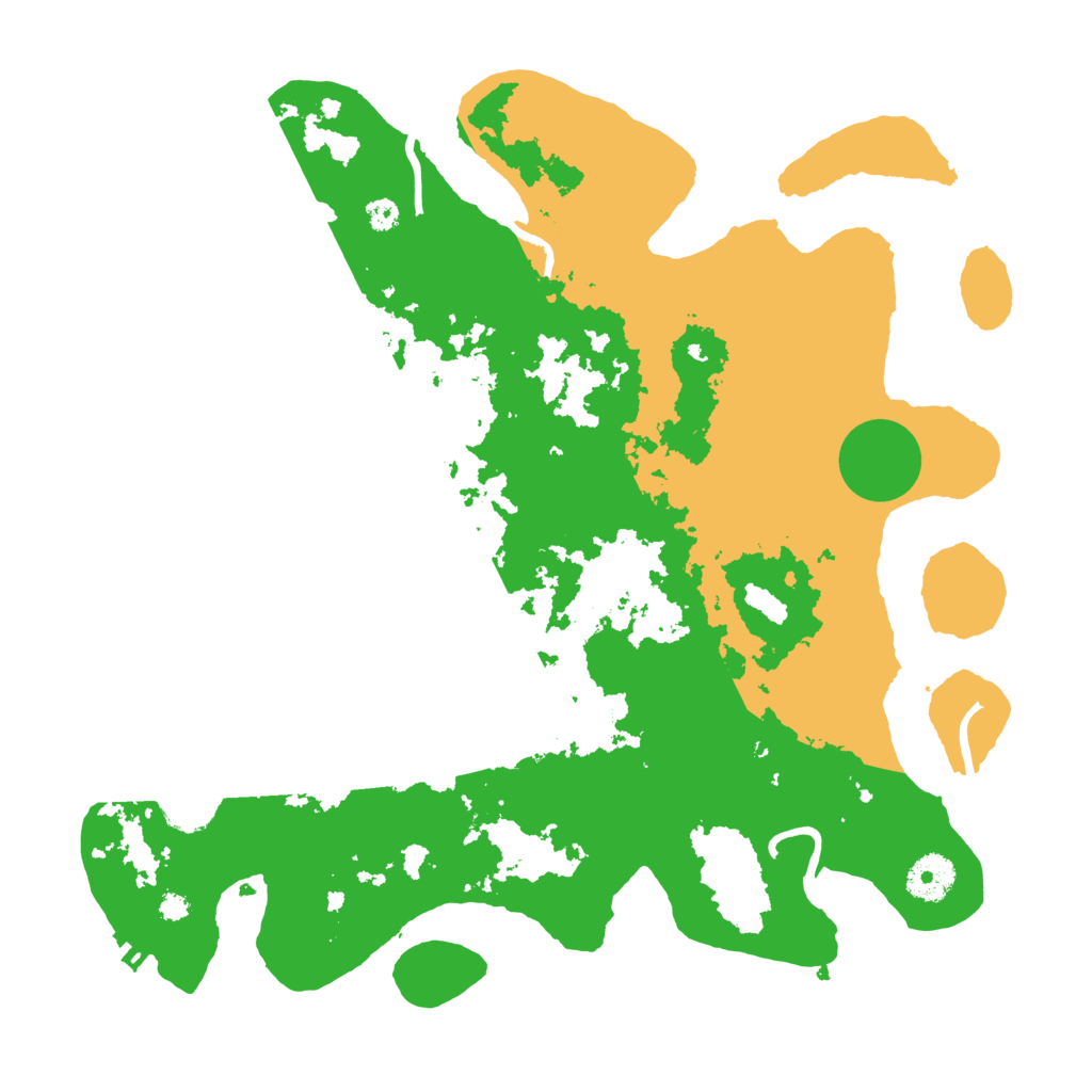 Biome Rust Map: Procedural Map, Size: 3500, Seed: 1682280151