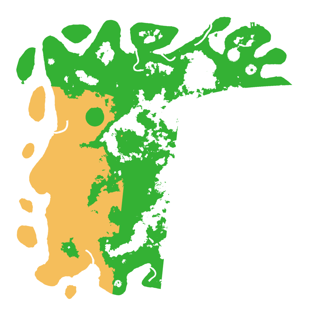 Biome Rust Map: Procedural Map, Size: 4500, Seed: 680690661