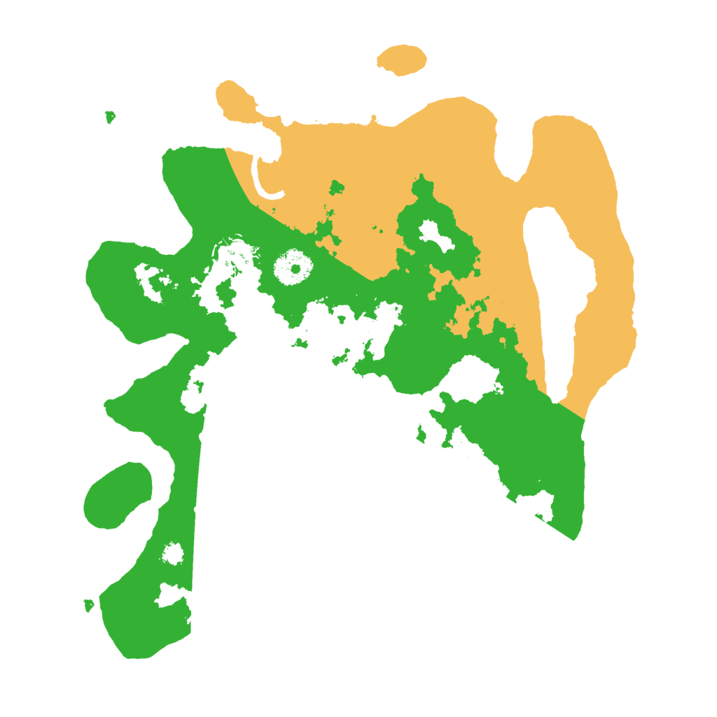 Biome Rust Map: Procedural Map, Size: 3000, Seed: 19514