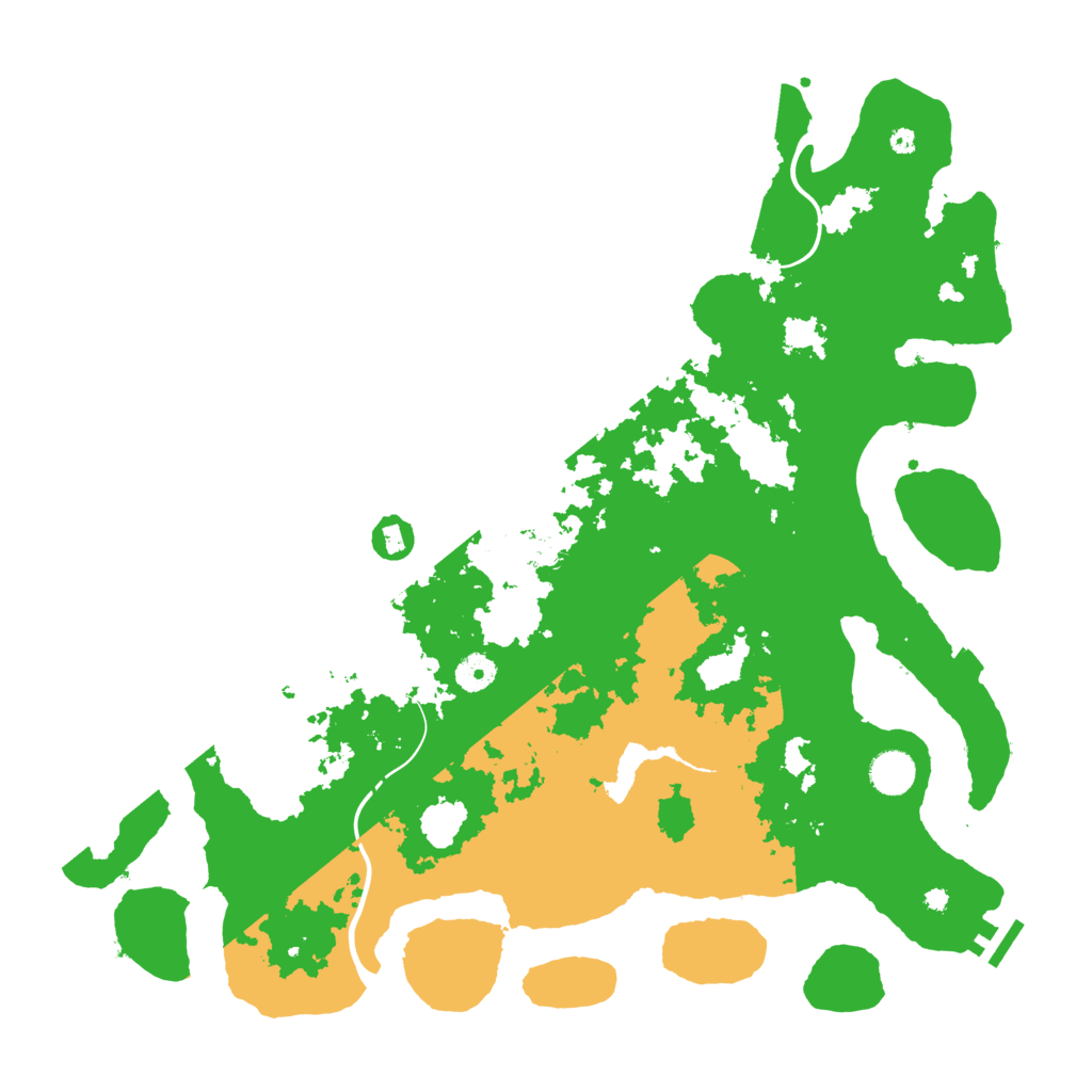 Biome Rust Map: Procedural Map, Size: 4250, Seed: 1130956235