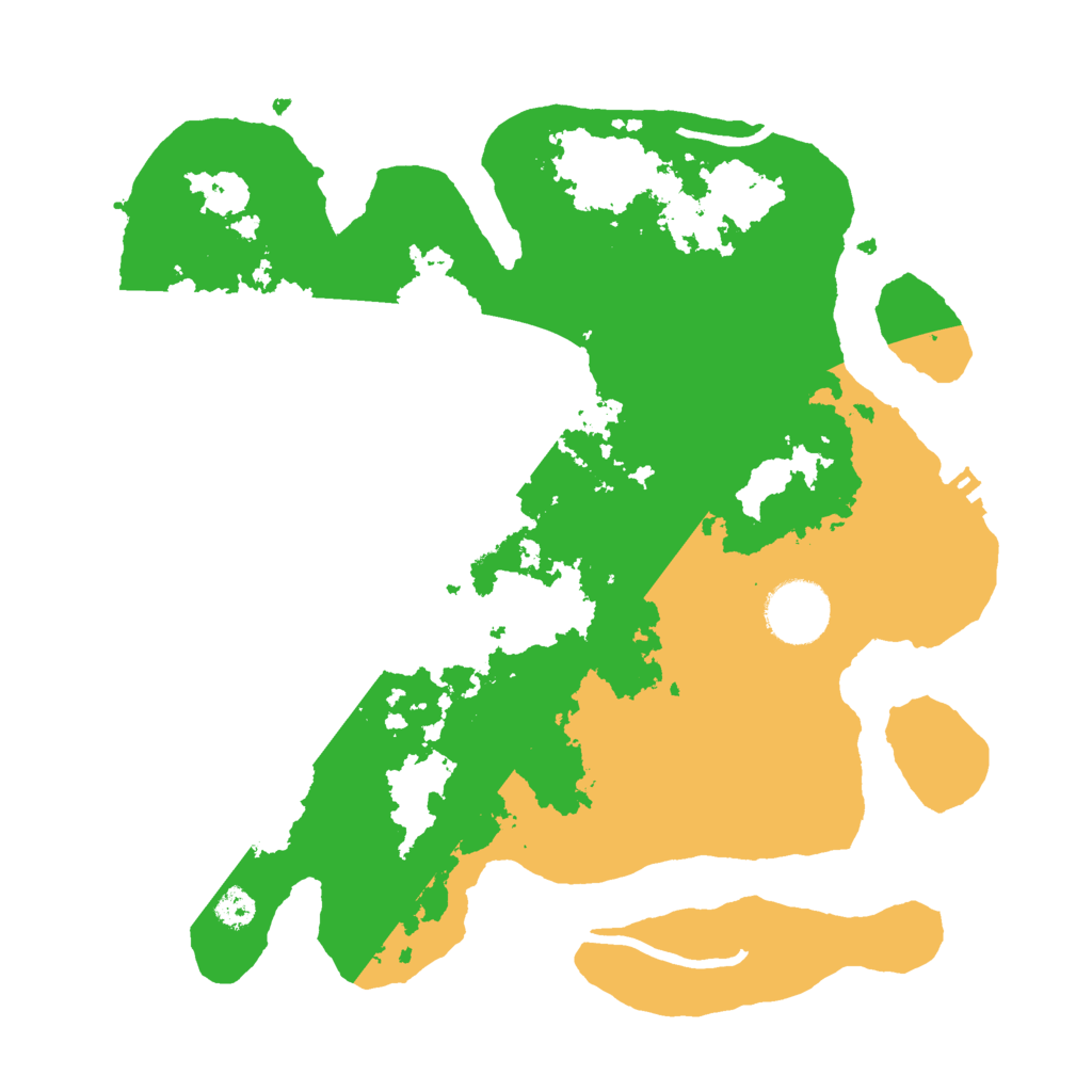 Biome Rust Map: Procedural Map, Size: 3000, Seed: 1216648187