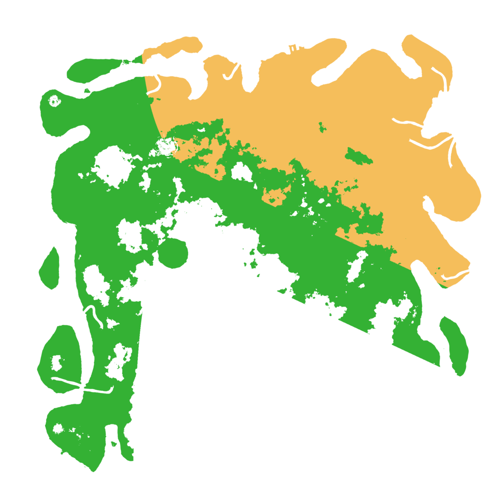 Biome Rust Map: Procedural Map, Size: 4500, Seed: 59560707