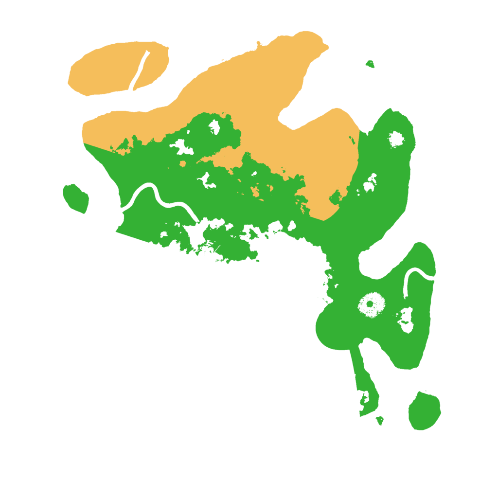 Biome Rust Map: Procedural Map, Size: 3000, Seed: 675637897