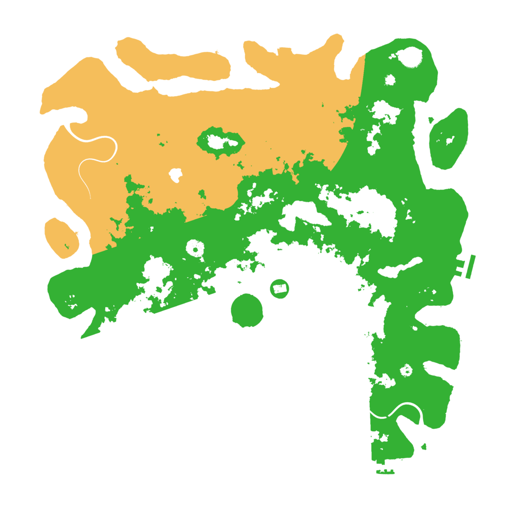 Biome Rust Map: Procedural Map, Size: 4250, Seed: 257364637