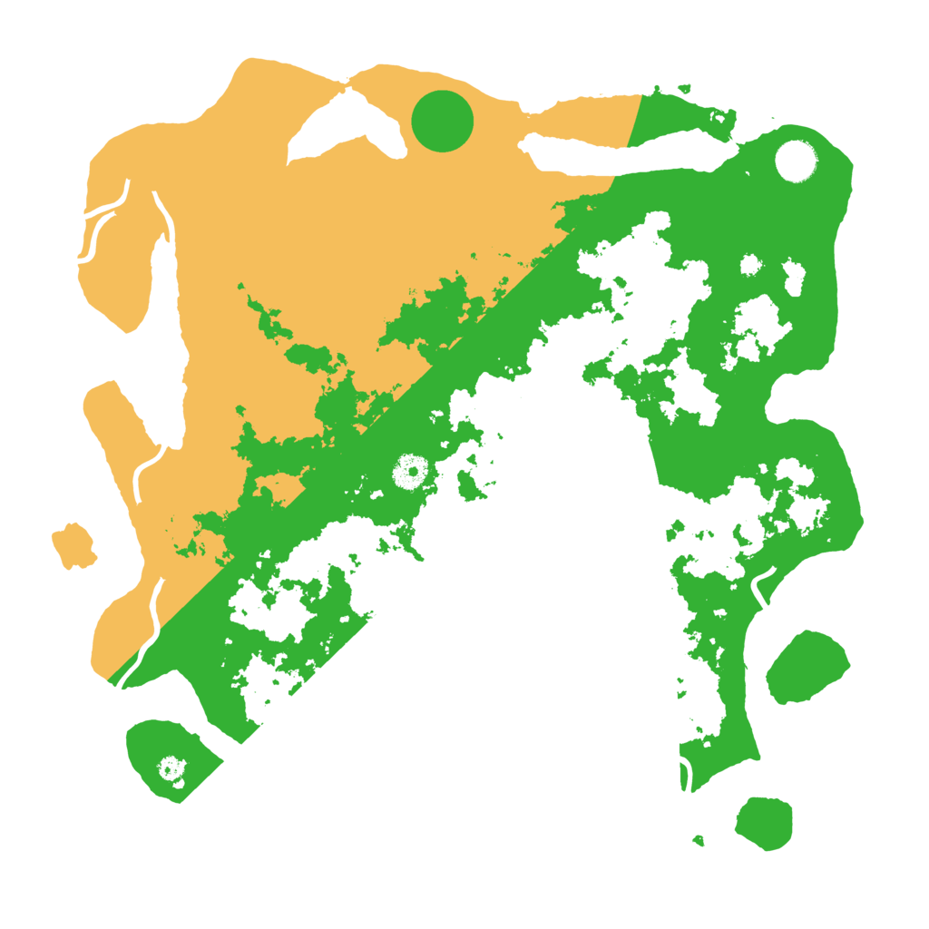 Biome Rust Map: Procedural Map, Size: 3950, Seed: 392909344