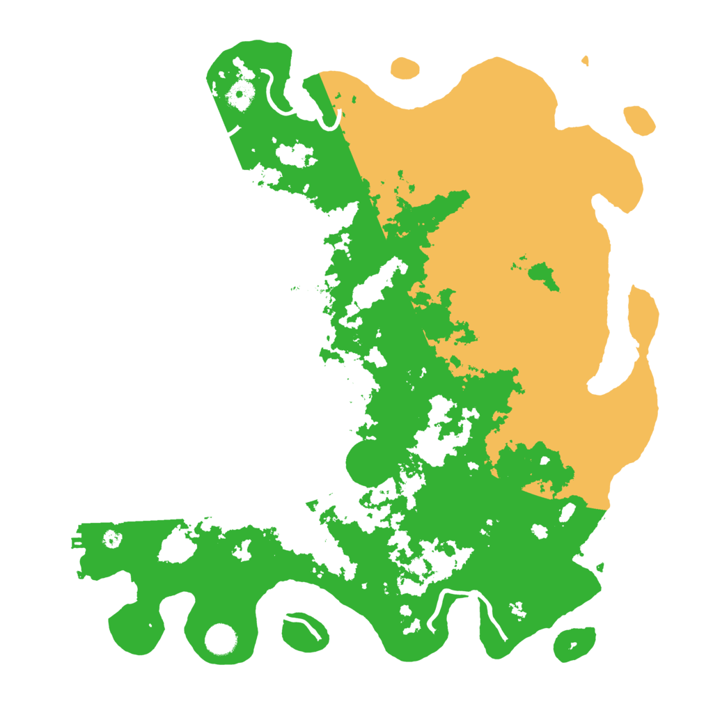 Biome Rust Map: Procedural Map, Size: 4000, Seed: 10968406