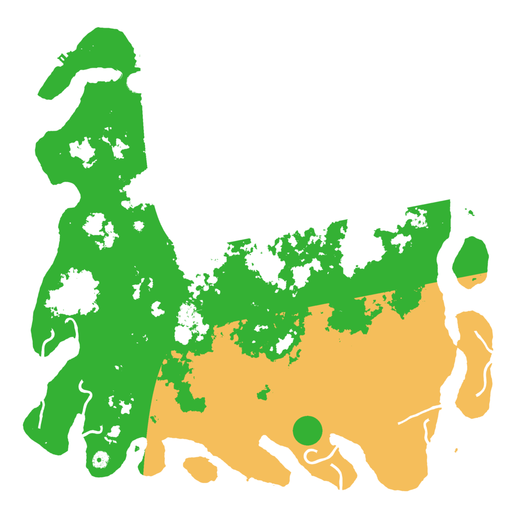 Biome Rust Map: Procedural Map, Size: 4700, Seed: 1053560120