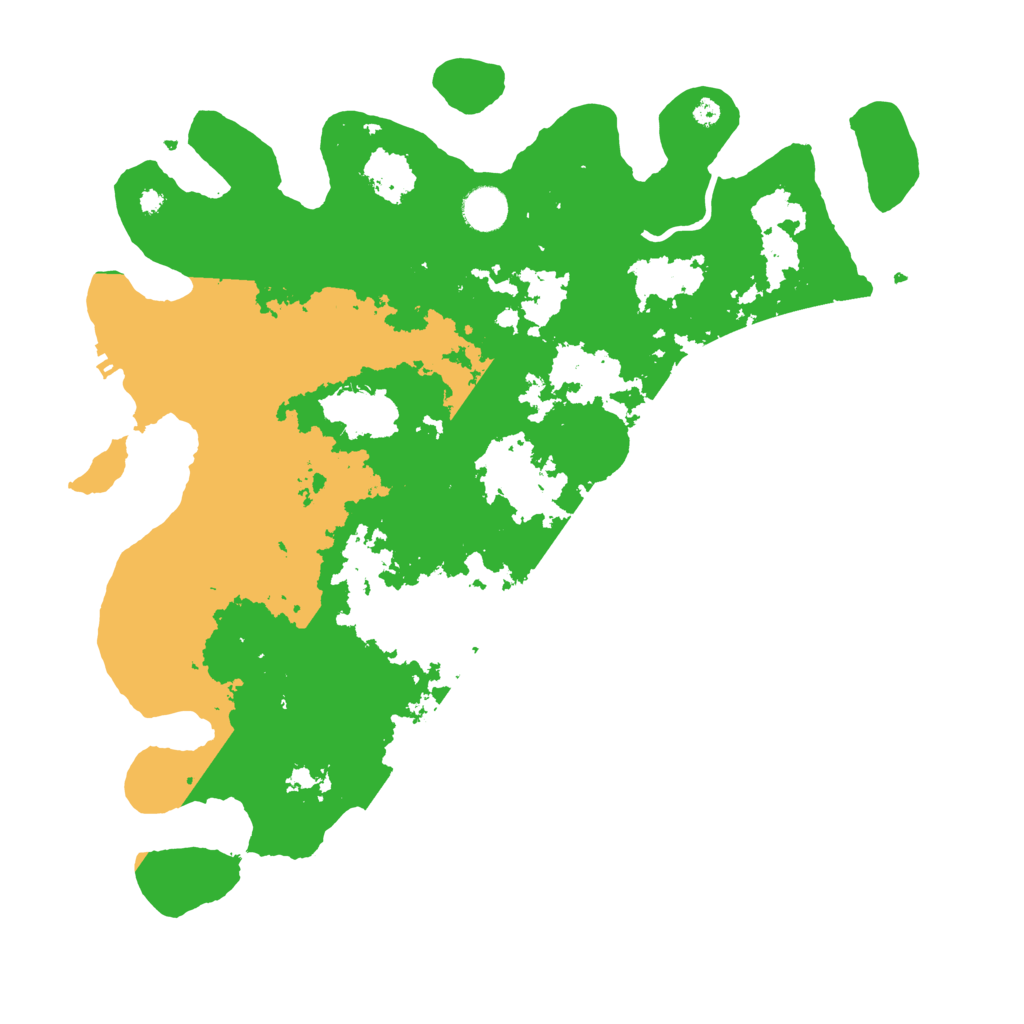 Biome Rust Map: Procedural Map, Size: 4000, Seed: 181611704