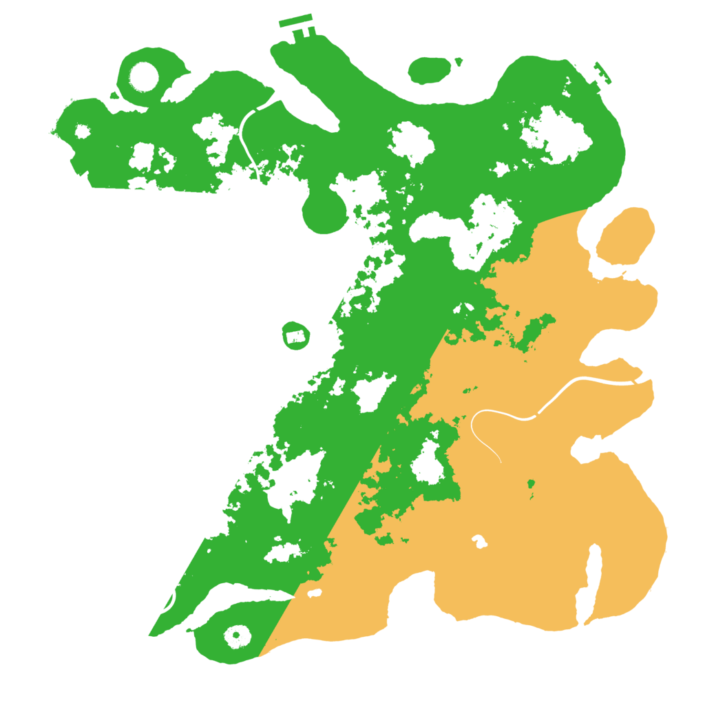 Biome Rust Map: Procedural Map, Size: 4250, Seed: 364973425