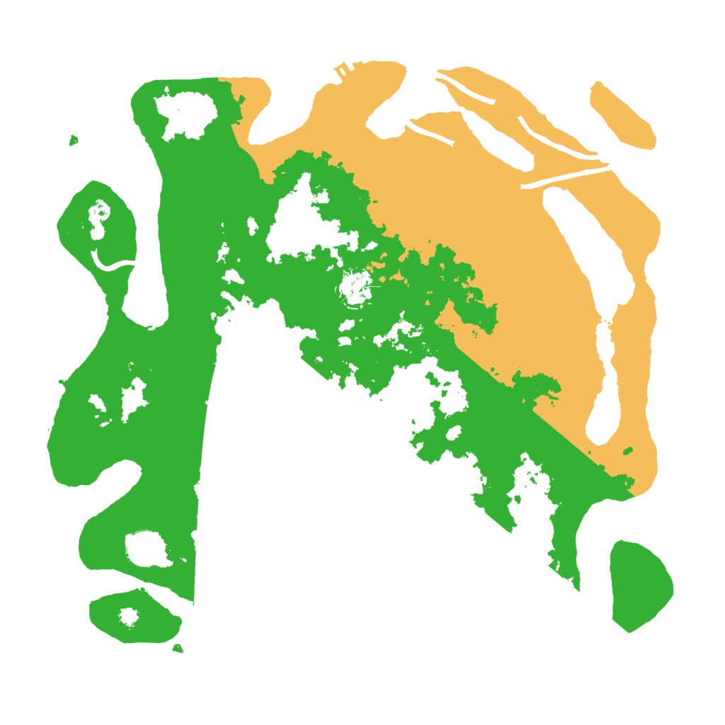 Biome Rust Map: Procedural Map, Size: 3500, Seed: 1837477895