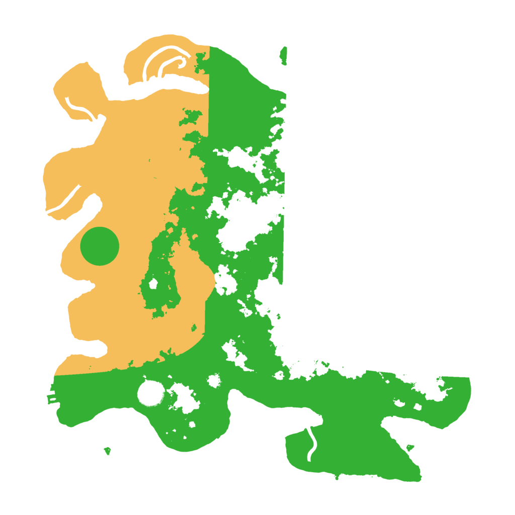 Biome Rust Map: Procedural Map, Size: 3500, Seed: 1725917097