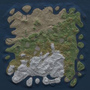 Thumbnail Rust Map: Procedural Map, Size: 4800, Seed: 1409182101, 18 Monuments