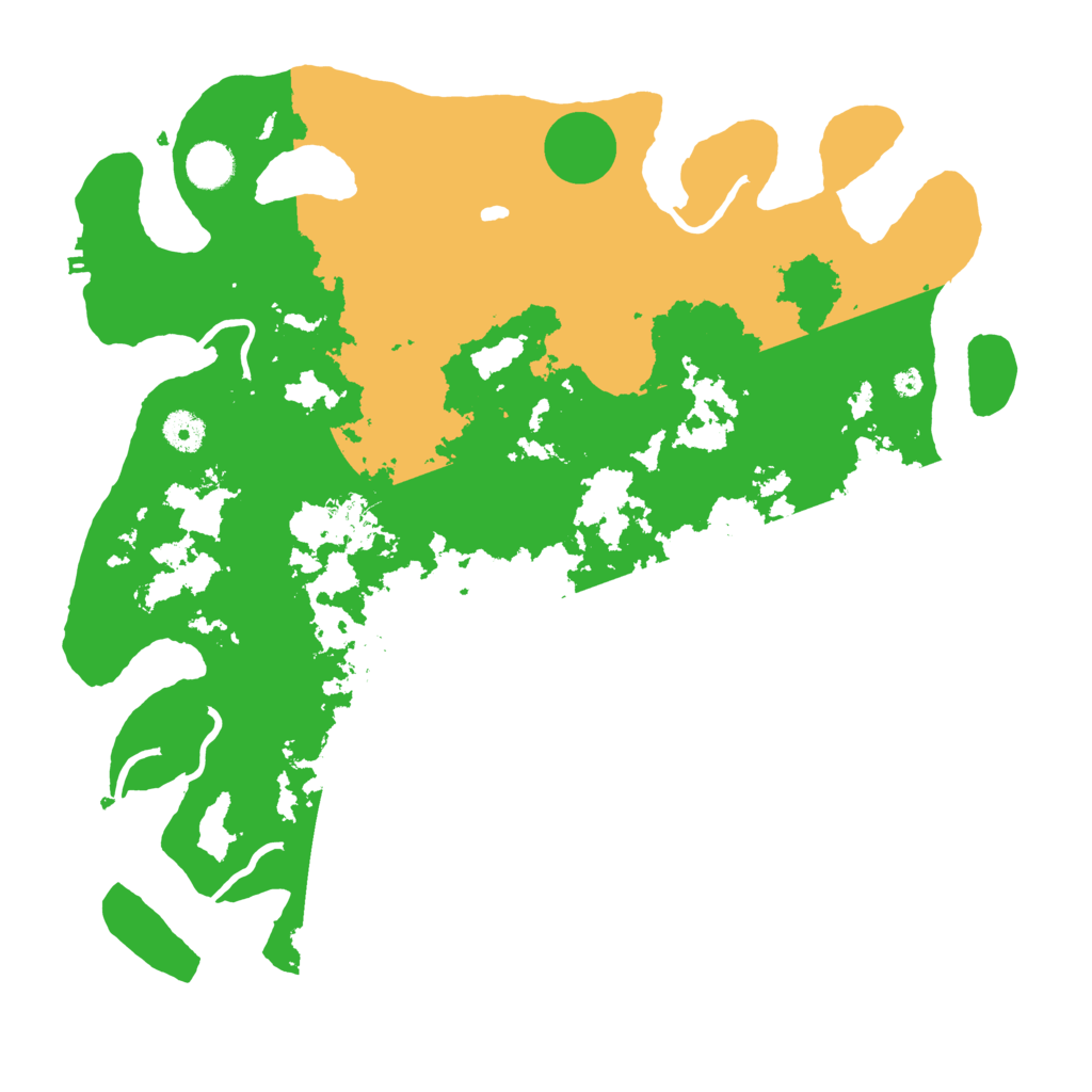 Biome Rust Map: Procedural Map, Size: 4000, Seed: 24867