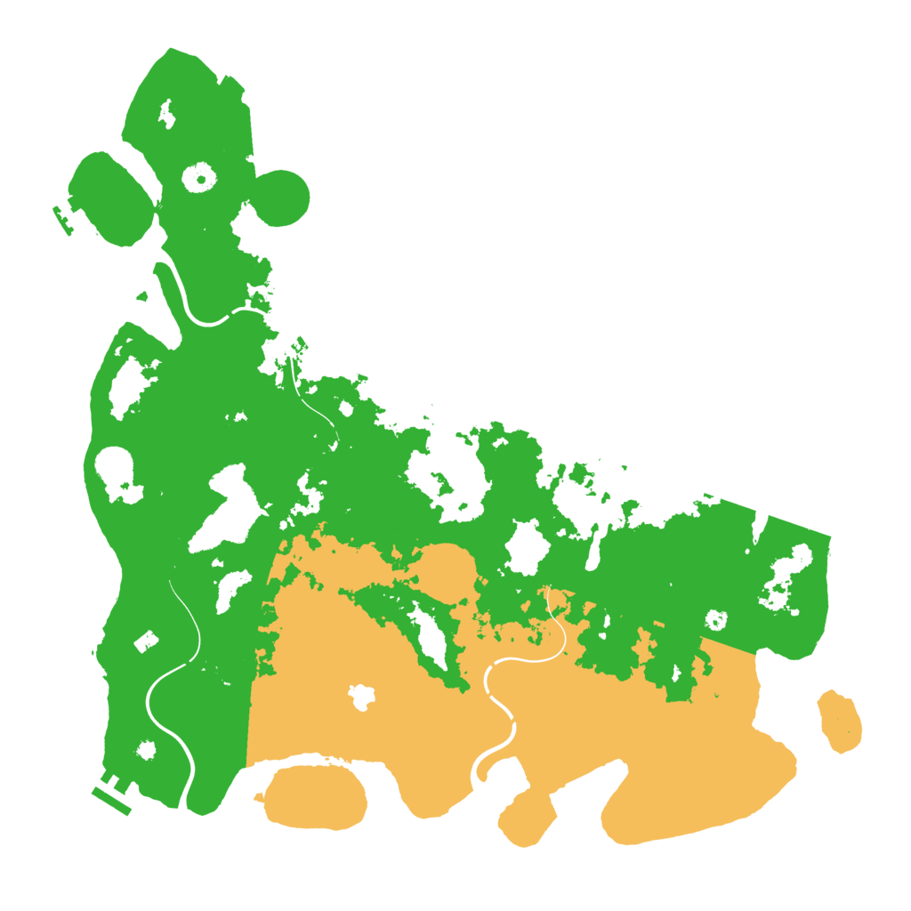 Biome Rust Map: Procedural Map, Size: 4300, Seed: 455433095