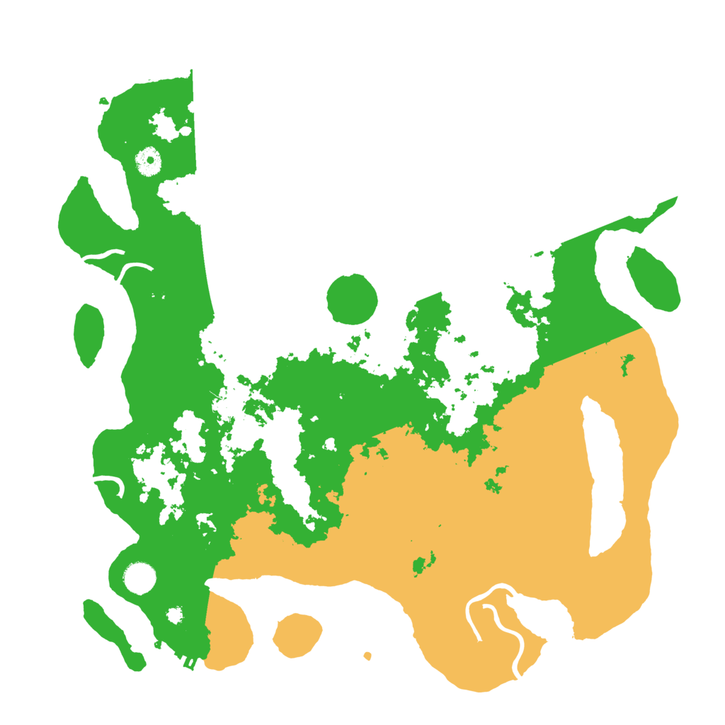 Biome Rust Map: Procedural Map, Size: 4000, Seed: 35002