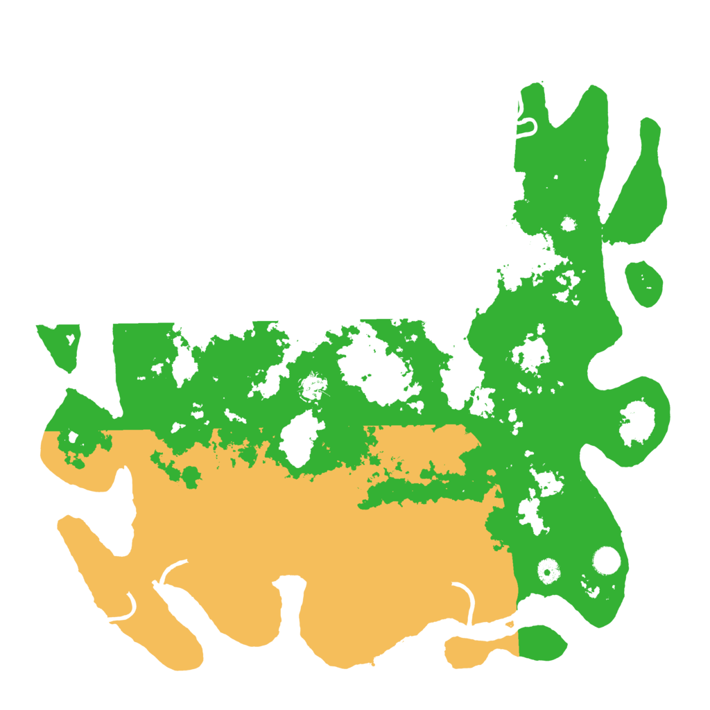 Biome Rust Map: Procedural Map, Size: 4500, Seed: 47810447