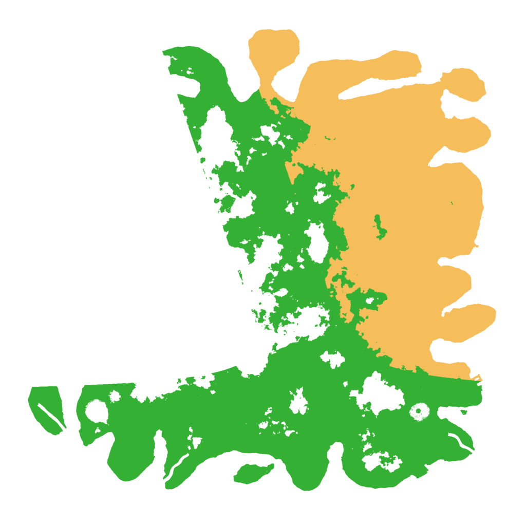 Biome Rust Map: Procedural Map, Size: 4300, Seed: 241165