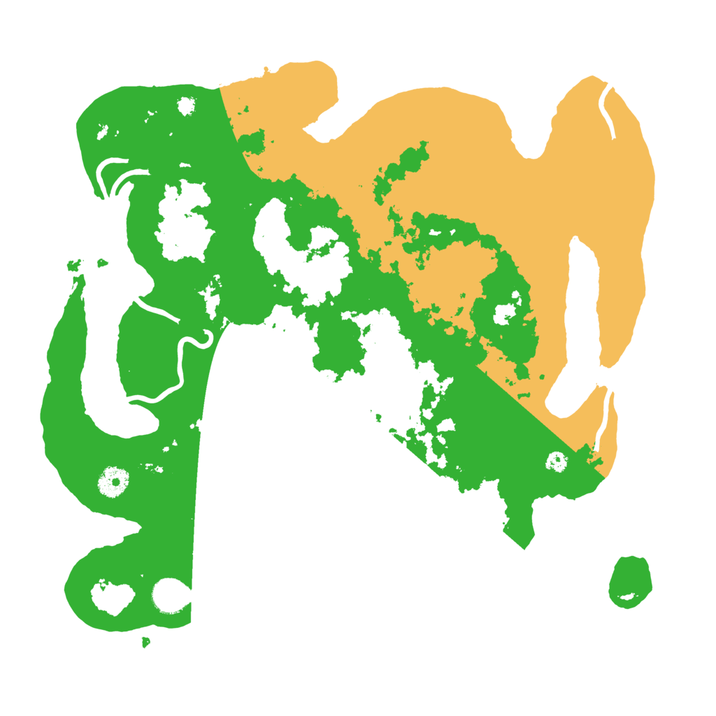 Biome Rust Map: Procedural Map, Size: 3550, Seed: 221977