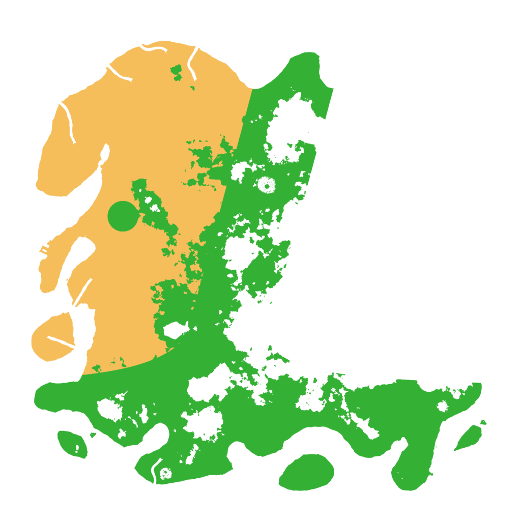Biome Rust Map: Procedural Map, Size: 4500, Seed: 1319893822