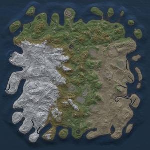 Thumbnail Rust Map: Procedural Map, Size: 4800, Seed: 1002923947, 17 Monuments