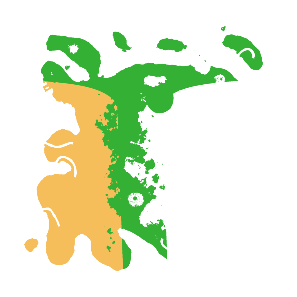 Biome Rust Map: Procedural Map, Size: 3000, Seed: 1804693356