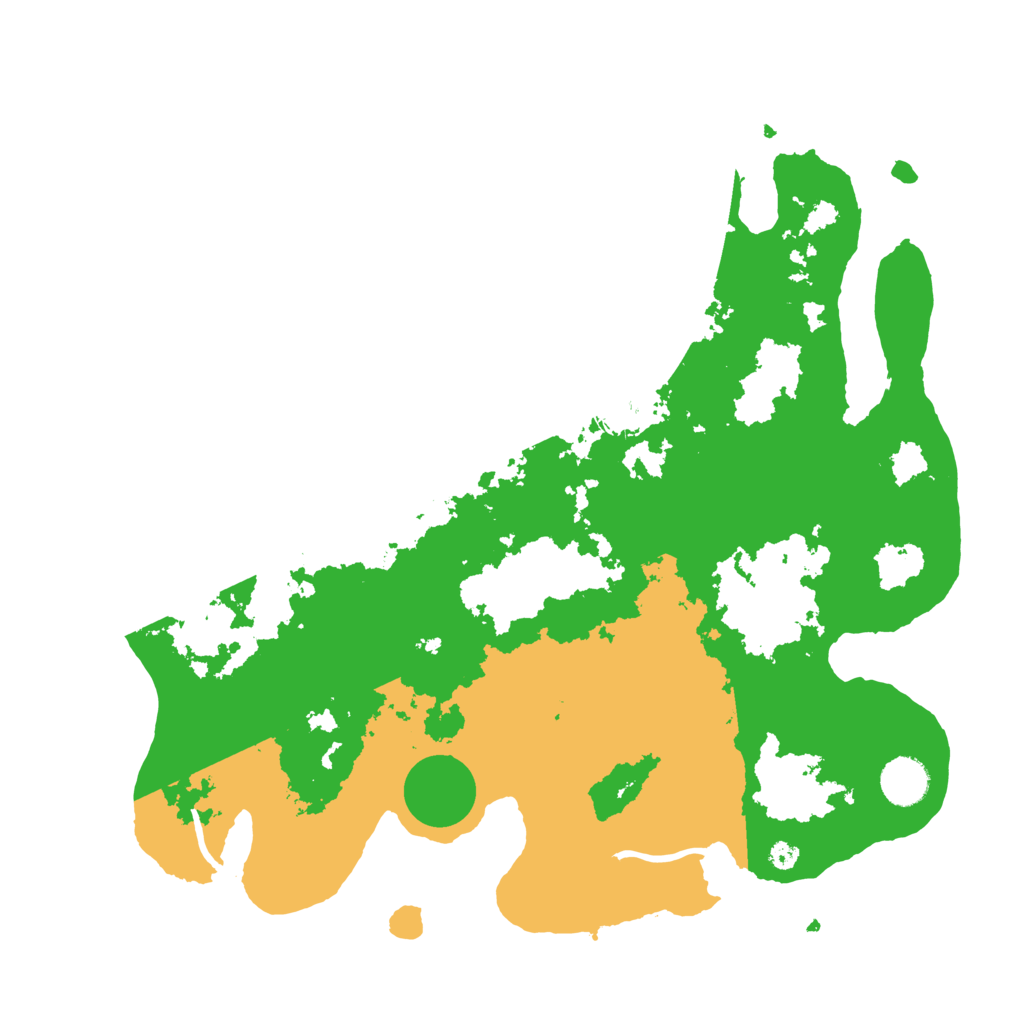 Biome Rust Map: Procedural Map, Size: 3750, Seed: 322023