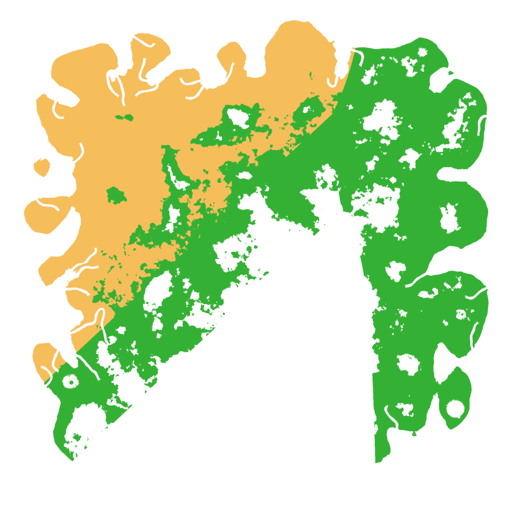 Biome Rust Map: Procedural Map, Size: 5123, Seed: 951103