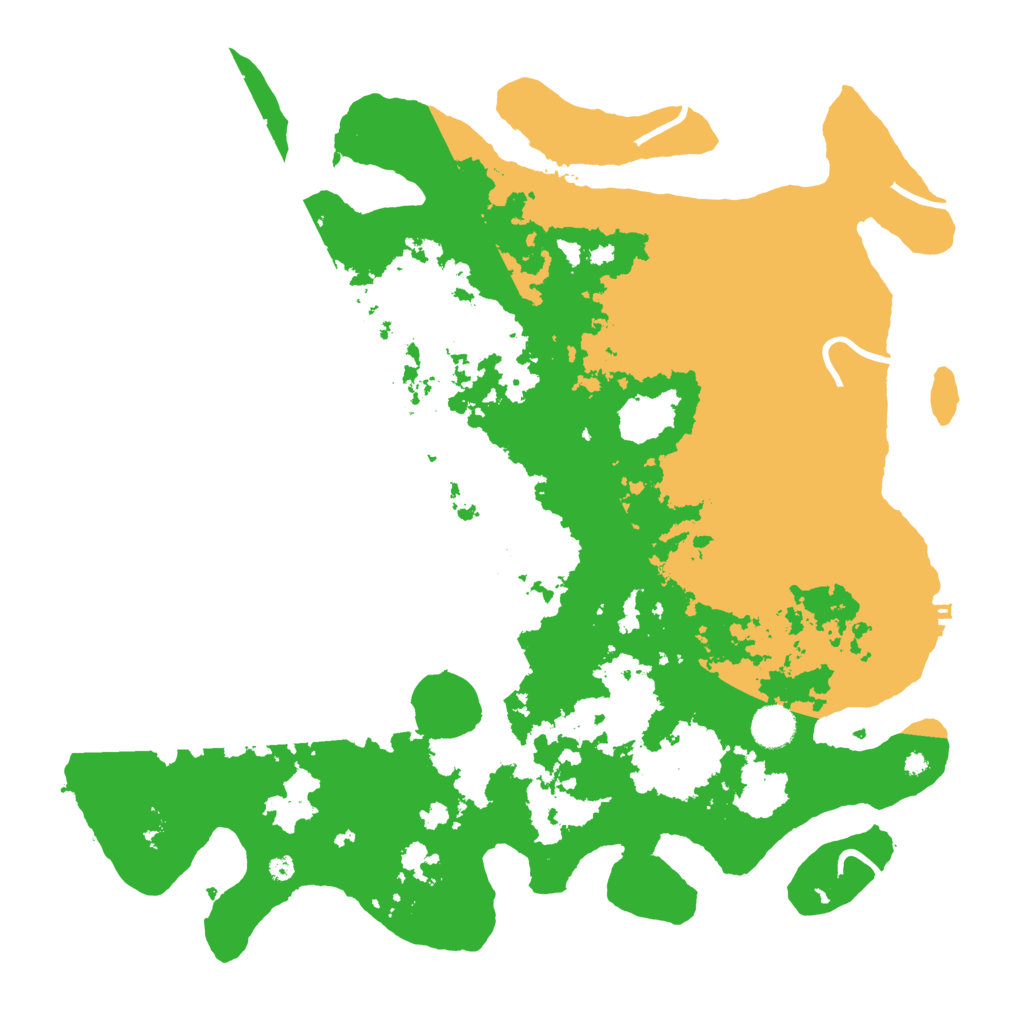 Biome Rust Map: Procedural Map, Size: 4200, Seed: 1262